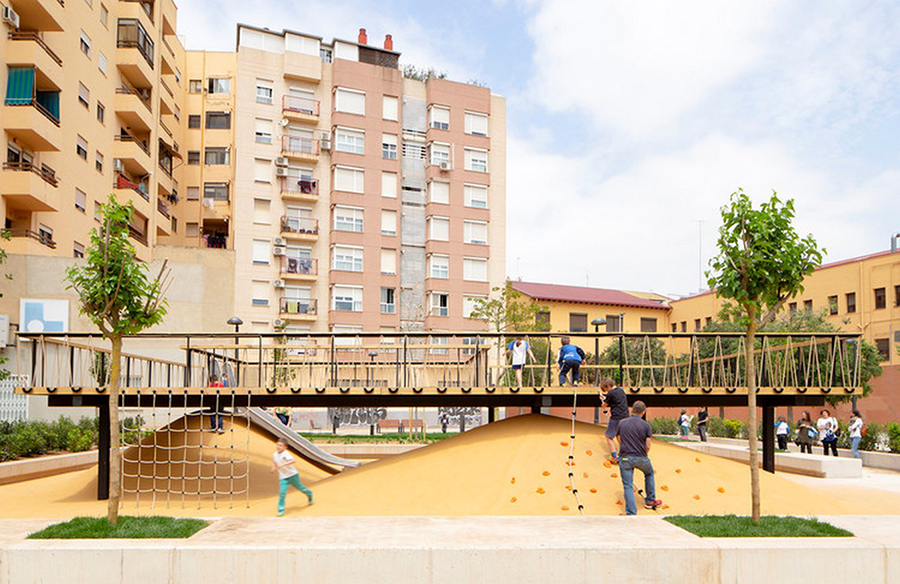 Revitalizing Community Spaces: Santa María Mazzarello Square
